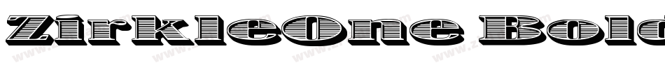 ZirkleOne Bold字体转换